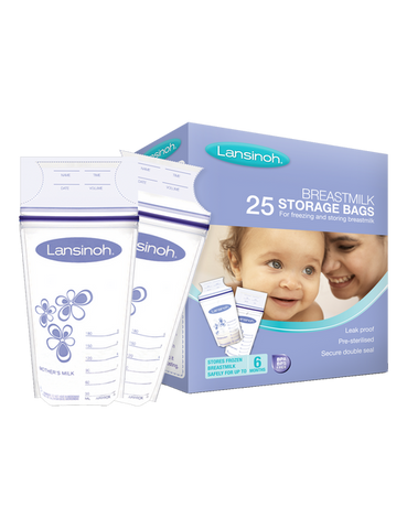 Lansinoh Breastmilk Storage Bags 25 Pack