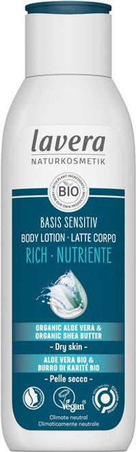 Lavera Basis Sensitiv Body Lotion Rich 250ml