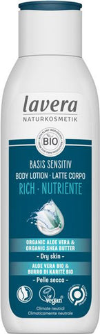 Lavera Basis Sensitiv Body Lotion Rich 250ml