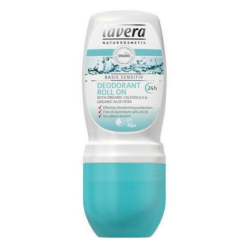 Lavera Basis Sensitiv Roll on Deodorant 50ml
