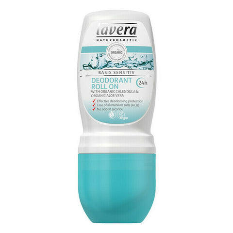 Lavera Basis Sensitiv Roll on Deodorant 50ml