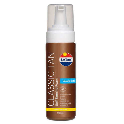 Le Tan Classic Tan Mousse Light to Medium 180ml
