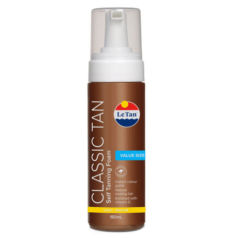 Le Tan Classic Tan Mousse Light to Medium 180ml