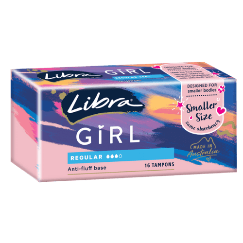 Libra Girl Regular Tampons 16 Pack