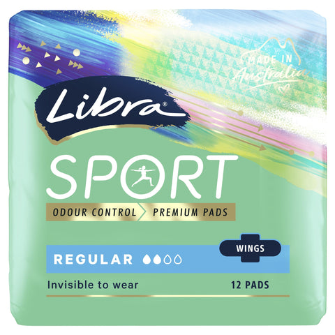 Libra Invisible Sport Regular 12 Pack