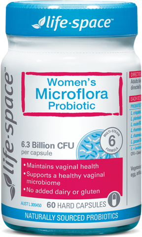 Life Space Women's Microflora Probiotic 60 Capsules