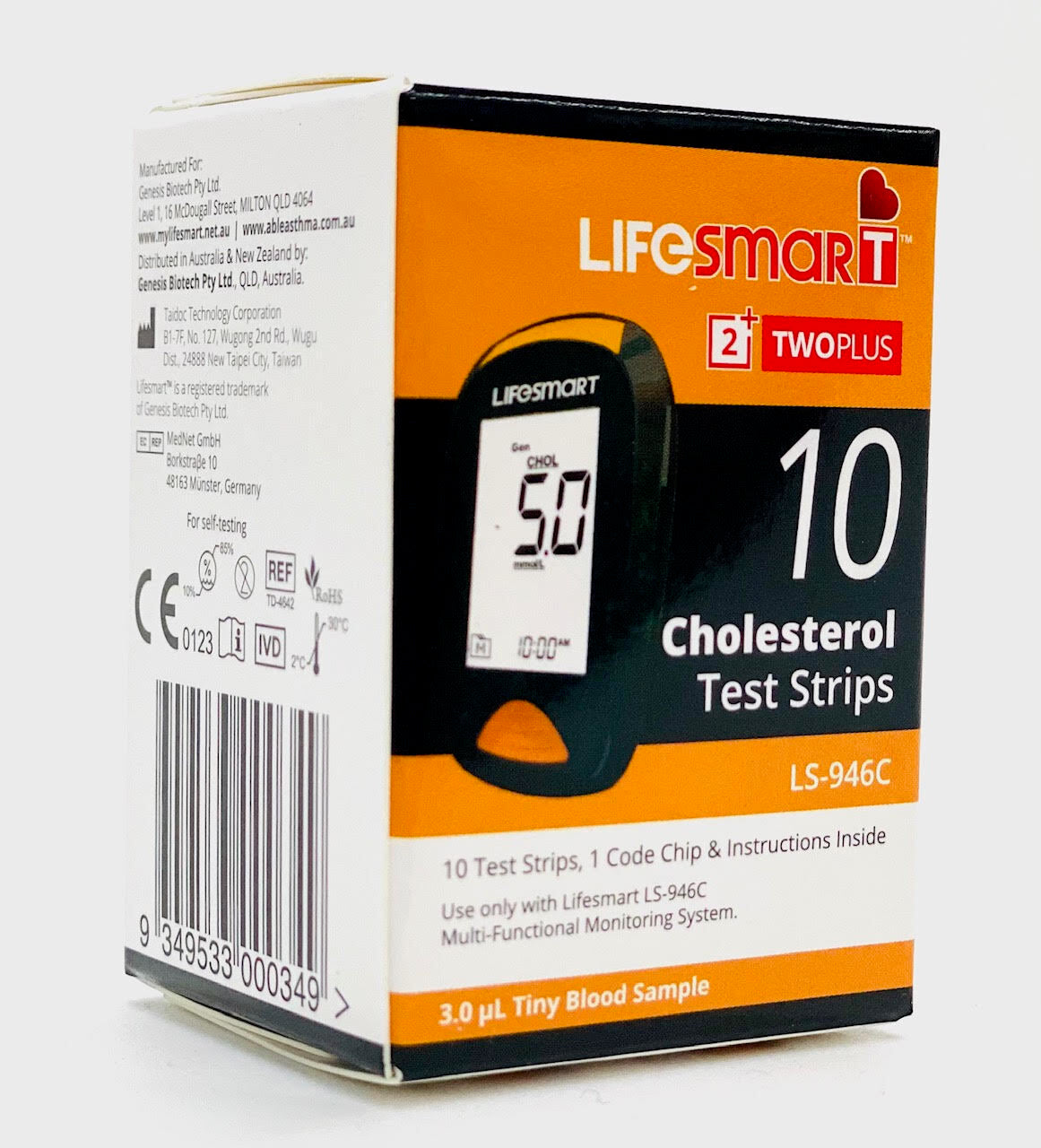 Lifesmart Cholesterol Strips