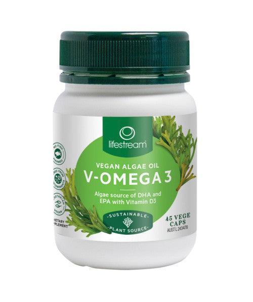 Lifestream Vegan Omega 3 45 Capsules