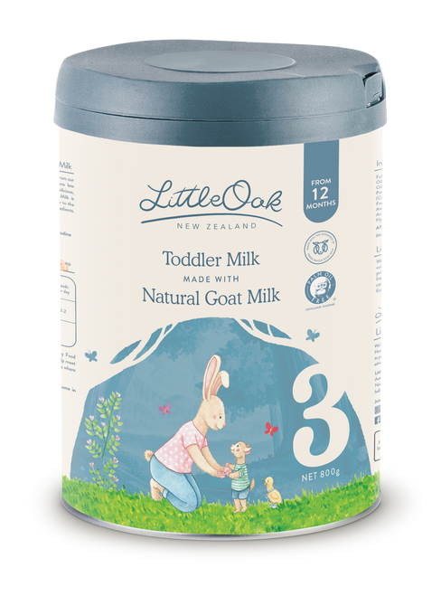 LittleOak Natural Goat Milk Toddler Milk 3 800g
