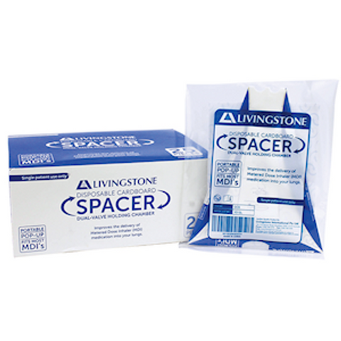 Livingstone Disposable Asthma Spacer