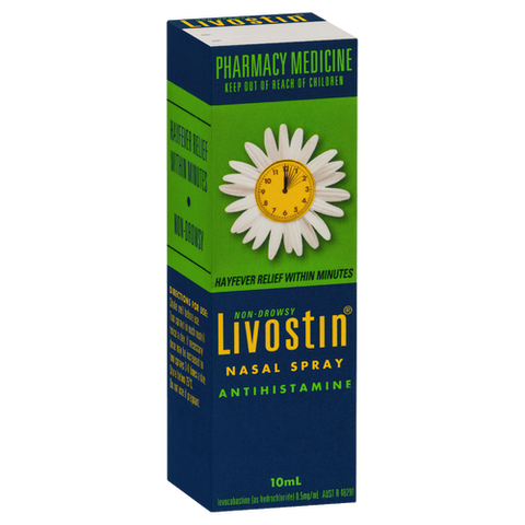 Livostin Antihistamine Hayfever Nasal Spray 10mL