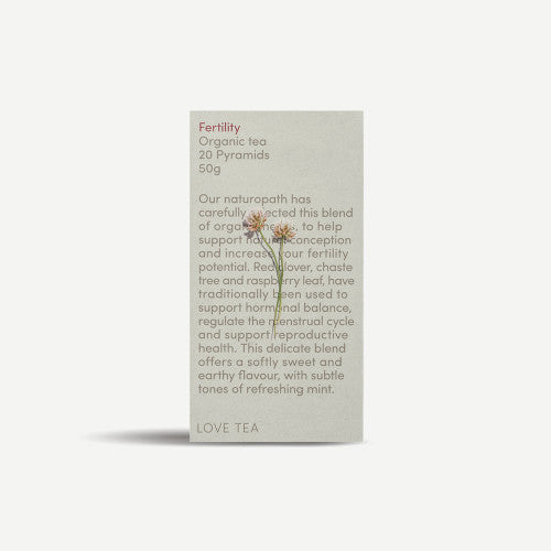 Love Tea Fertility Pyramid Tea Bags 20 Pack