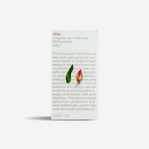 Love Tea Pitta Pyramid Tea Bags 50g