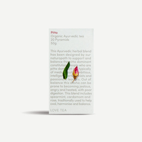 Love Tea Pitta Pyramid Tea Bags 50g