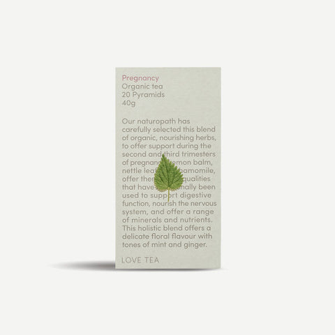 Love Tea Pregnancy Pyramid Tea Bags 20 Pack