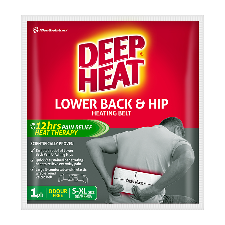 Deep Heat Lower Back & Hip Heating Belt