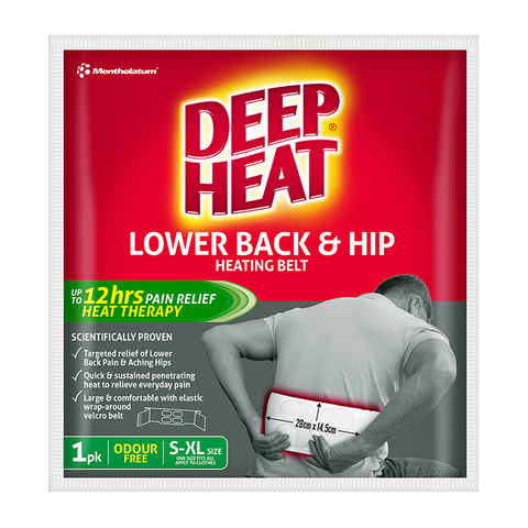 Deep Heat Lower Back & Hip Heating Belt