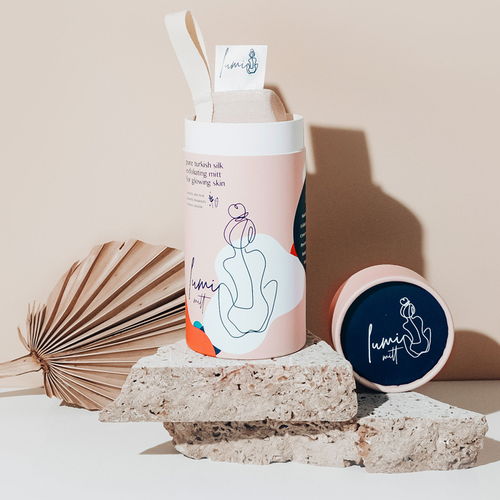 Lumi Turkish Silk Exfoliating Mitt