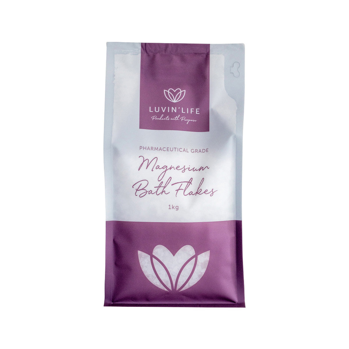 LUVIN LIFE Magnesium Flakes Magnesium Chloride 1kg
