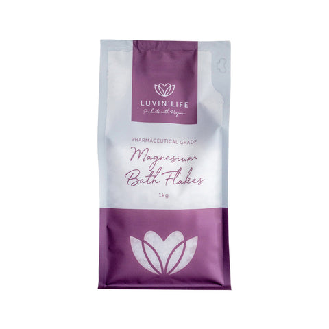 LUVIN LIFE Magnesium Flakes Magnesium Chloride 1kg