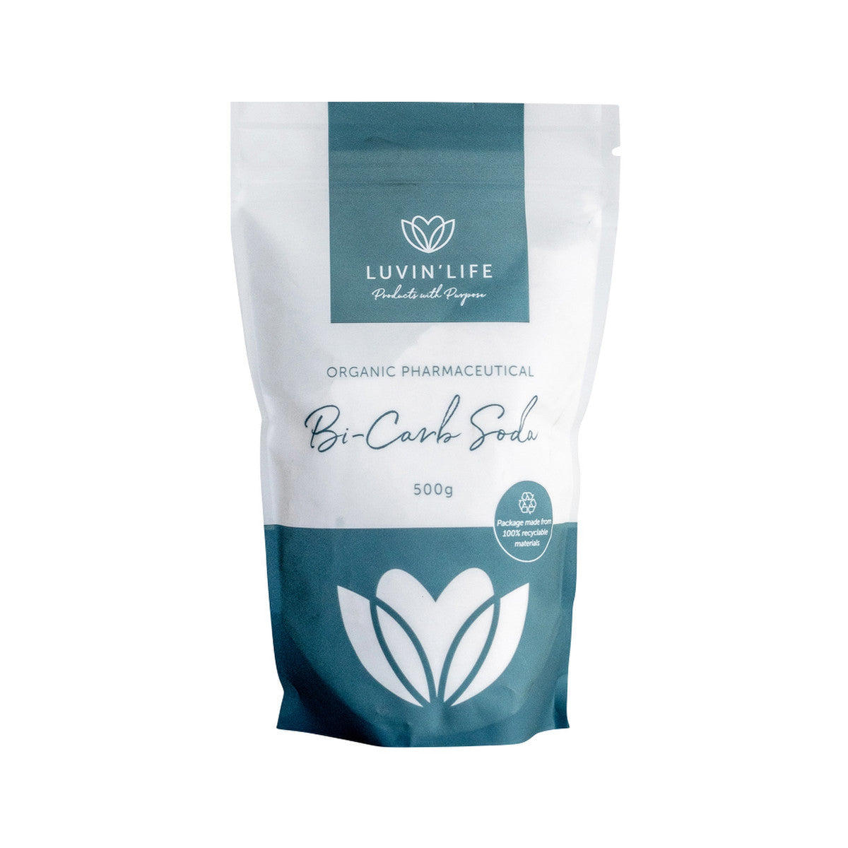 LUVIN LIFE Bi-Carb Soda Organic & Pharmaceutical 500g