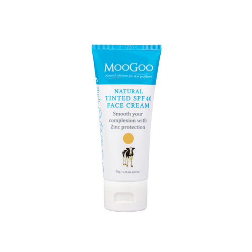 MOOGOO SPF 40 Tinted Face Cream  50g