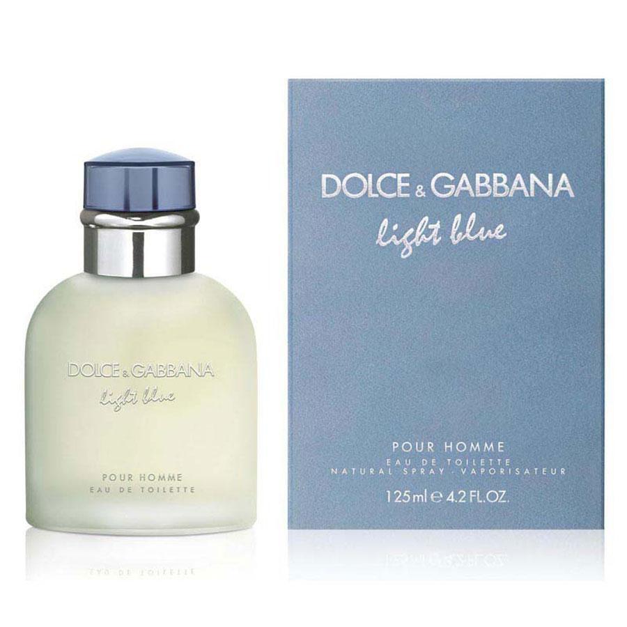 D&G Light Blue by Dolce & Gabbana EDT Spray 125ml For Men