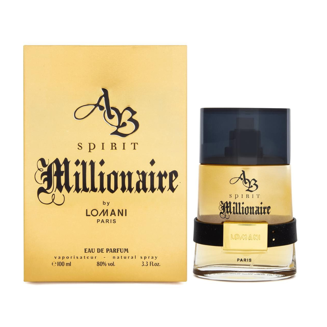 AB Spirit Millionaire by Lomani EDP Spray 100ml (DAMAGED BOX)