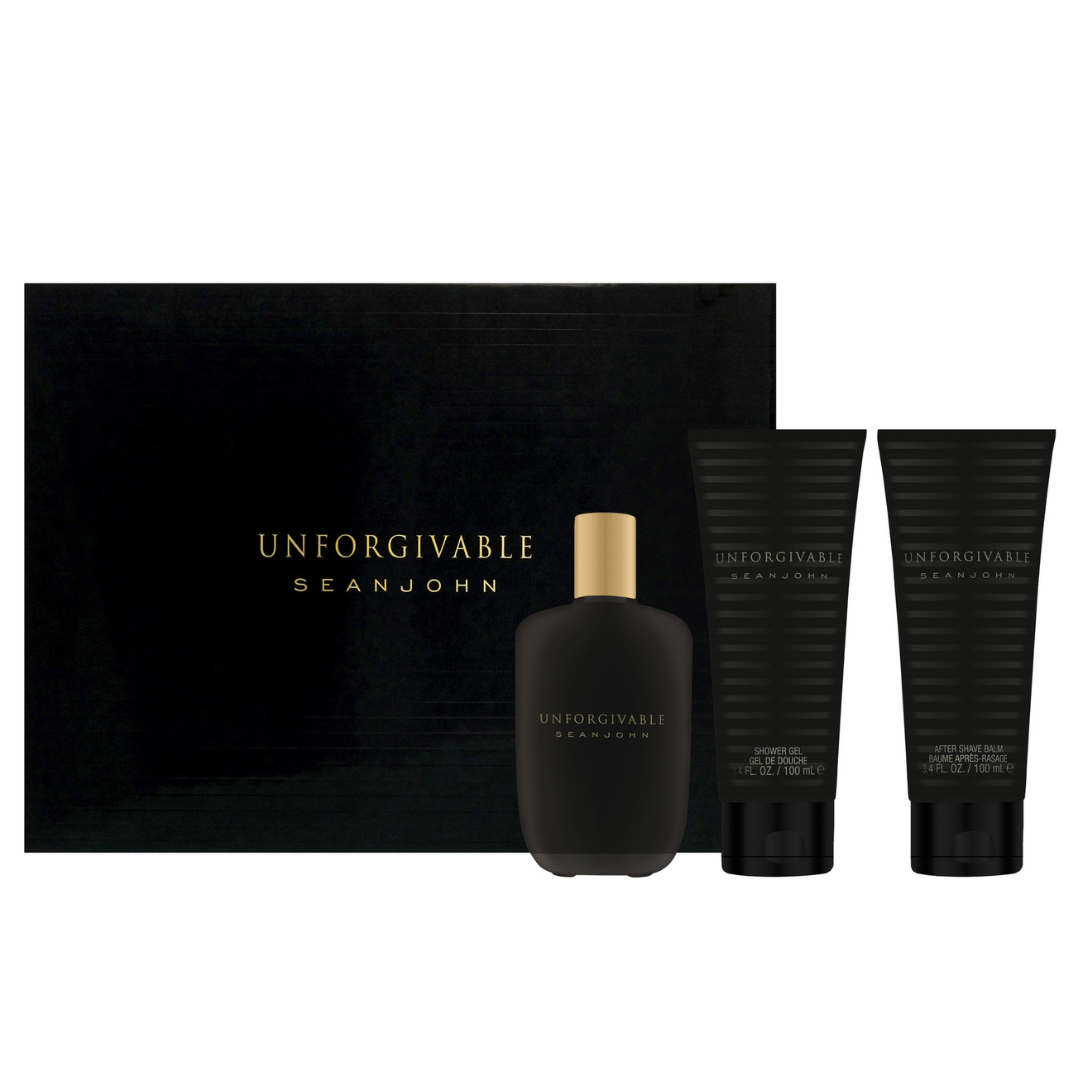 Unforgivable by Sean John 3 Piece Set For Men