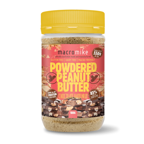 Macro Mike Choc Hazelnut Powdered Peanut Butter 180g