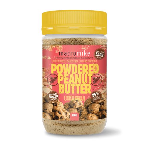 Macro Mike Cookie Dough Powdered Peanut Butter 180g