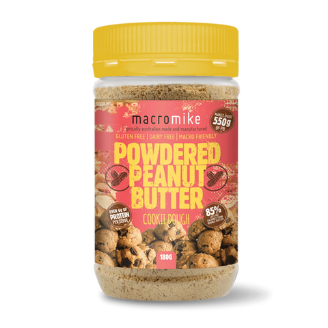 Macro Mike Cookie Dough Powdered Peanut Butter 180g