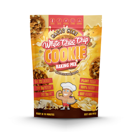 Macro Mike White Choc Chip Cookie Baking Mix 300g