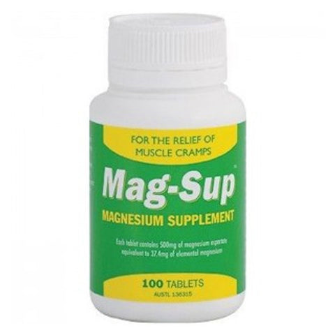 Magup Mag-Sup Magnesium Supplement 500mg 100 Tablets – OzChemist Australia