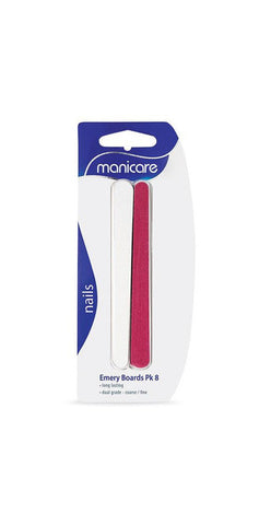 Manicare Emery Boards 8 Pack 38600 170mm