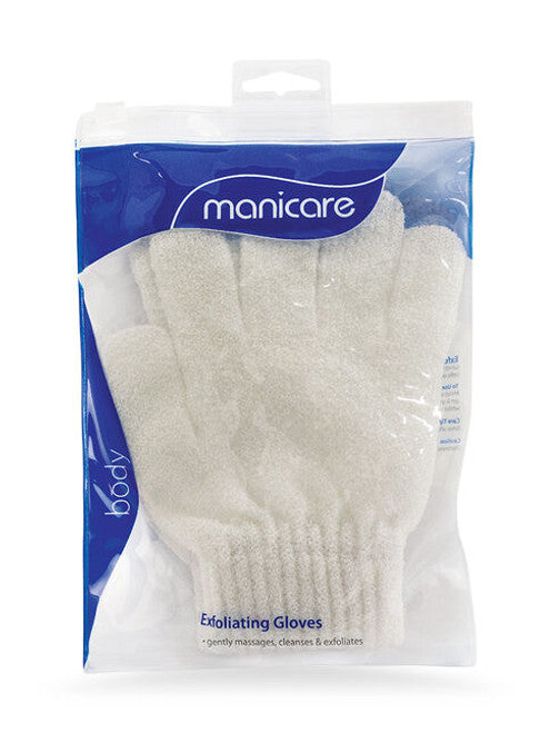 Manicare Exfoliating Gloves White 459W