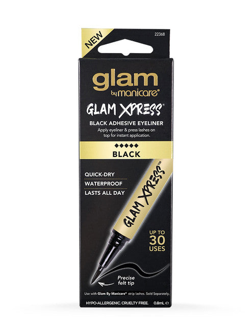 Manicare Glam Express Black Adhesive Eyeliner 0.8ml