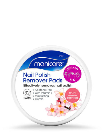 Manicare Nail Polish Remover Pads 27651 Floral