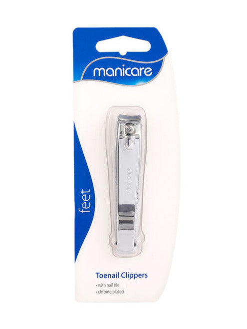 Manicare Toe Nail Clippers with Catcher and Nail File