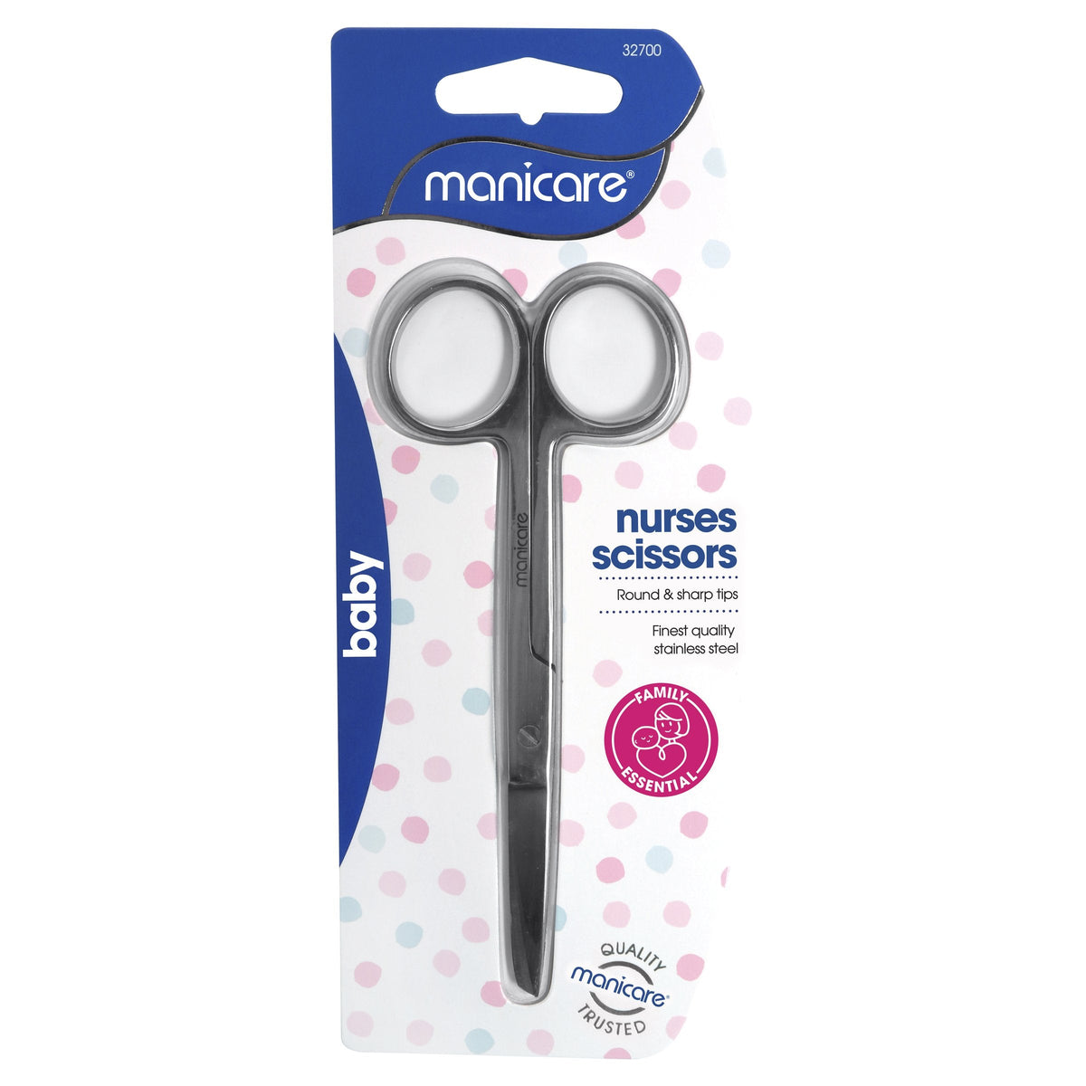 Manicare Nurses Scissors Blunt/Sharp Tips