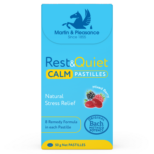 Martin & Pleasance Rest & Quiet Calm Mixed Berry Pastilles 50g