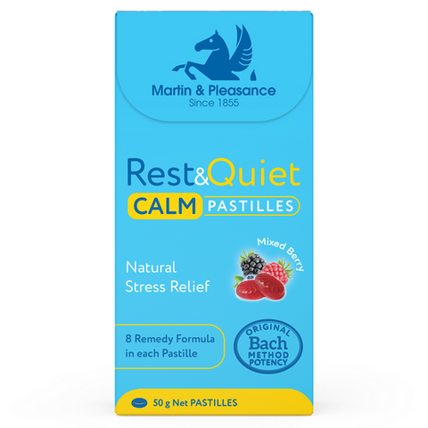 Martin & Pleasance Rest & Quiet Calm Mixed Berry Pastilles 50g