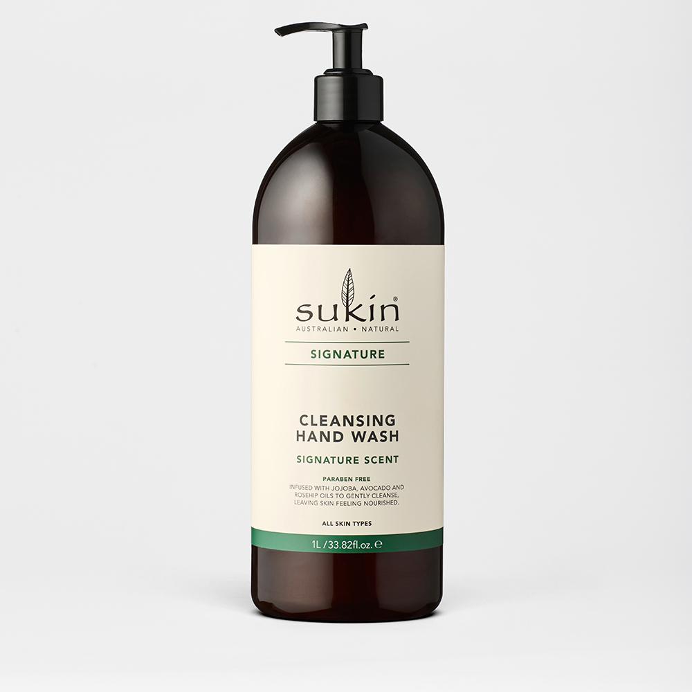 Sukin Cleansing Hand Wash Pump 1 Litre