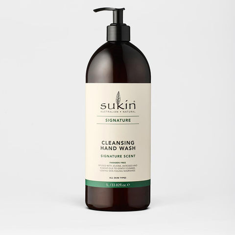 Sukin Cleansing Hand Wash Pump 1 Litre