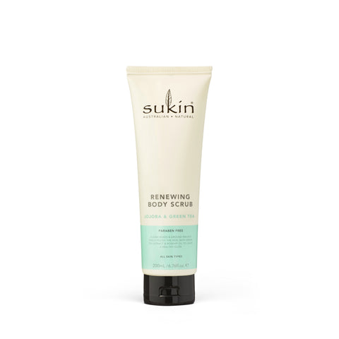 Sukin Renew Body Scrub Green Tea & Jojoba 200mL