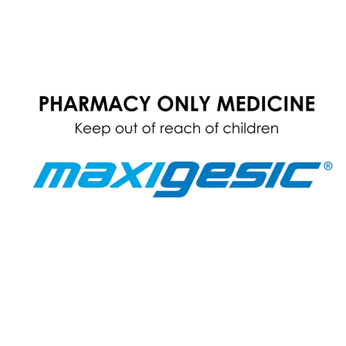 Maxigesic Paracetamol and Ibuprofen Pharmacist Medicine only