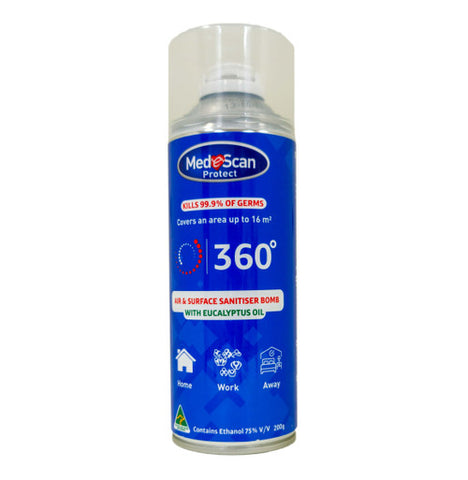 Medescan Air & Surface Sanitiser Bomb 200g