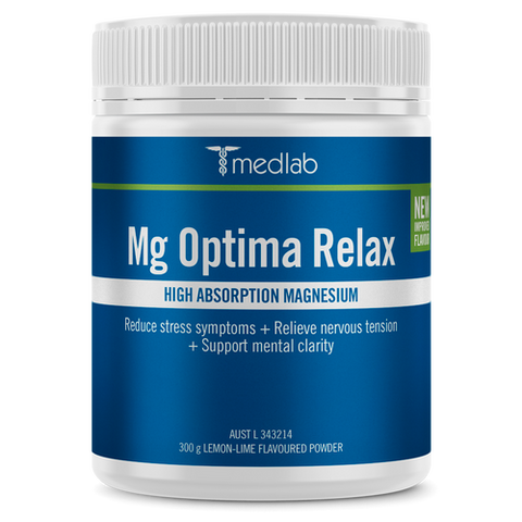 Medlab MG Optima Relax - Lemon Lime 300g