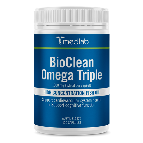 Medlab OmegaClean Omega Triple 120 Capsules