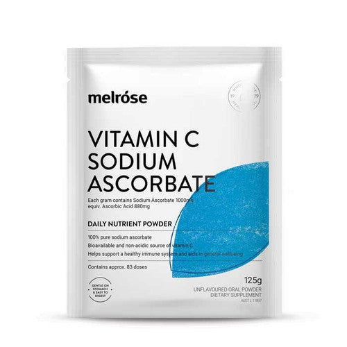 Melrose Vitamin C Sodium Ascorbate 125g
